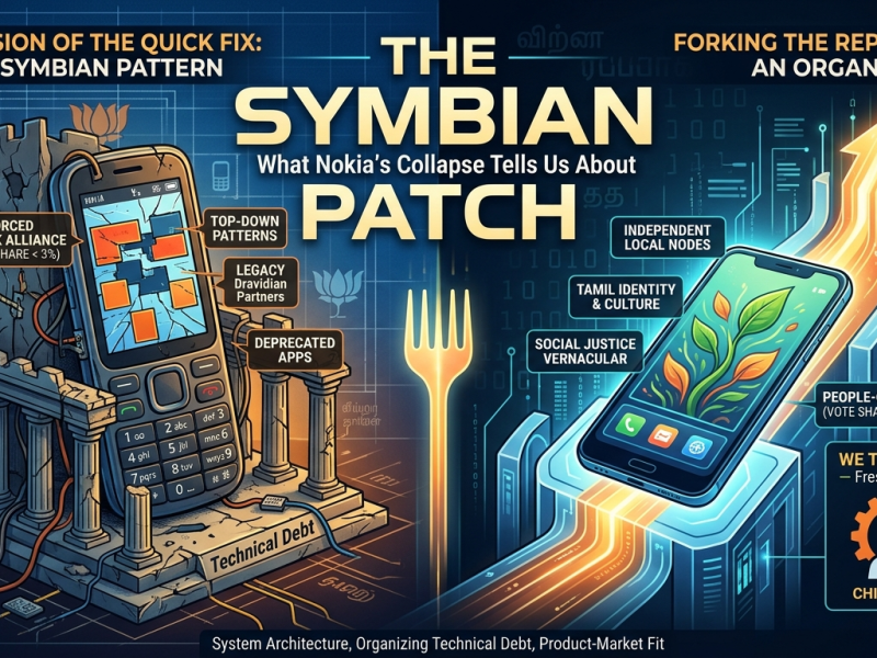 The Symbian Patch: What Nokia’s Collapse Tells Us About the TN BJP’s&nbsp;Architecture