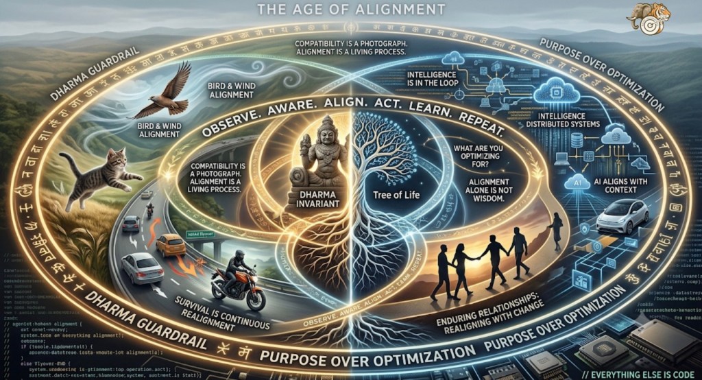 The Age of Alignment in the Unsupervised&nbsp;Maze.