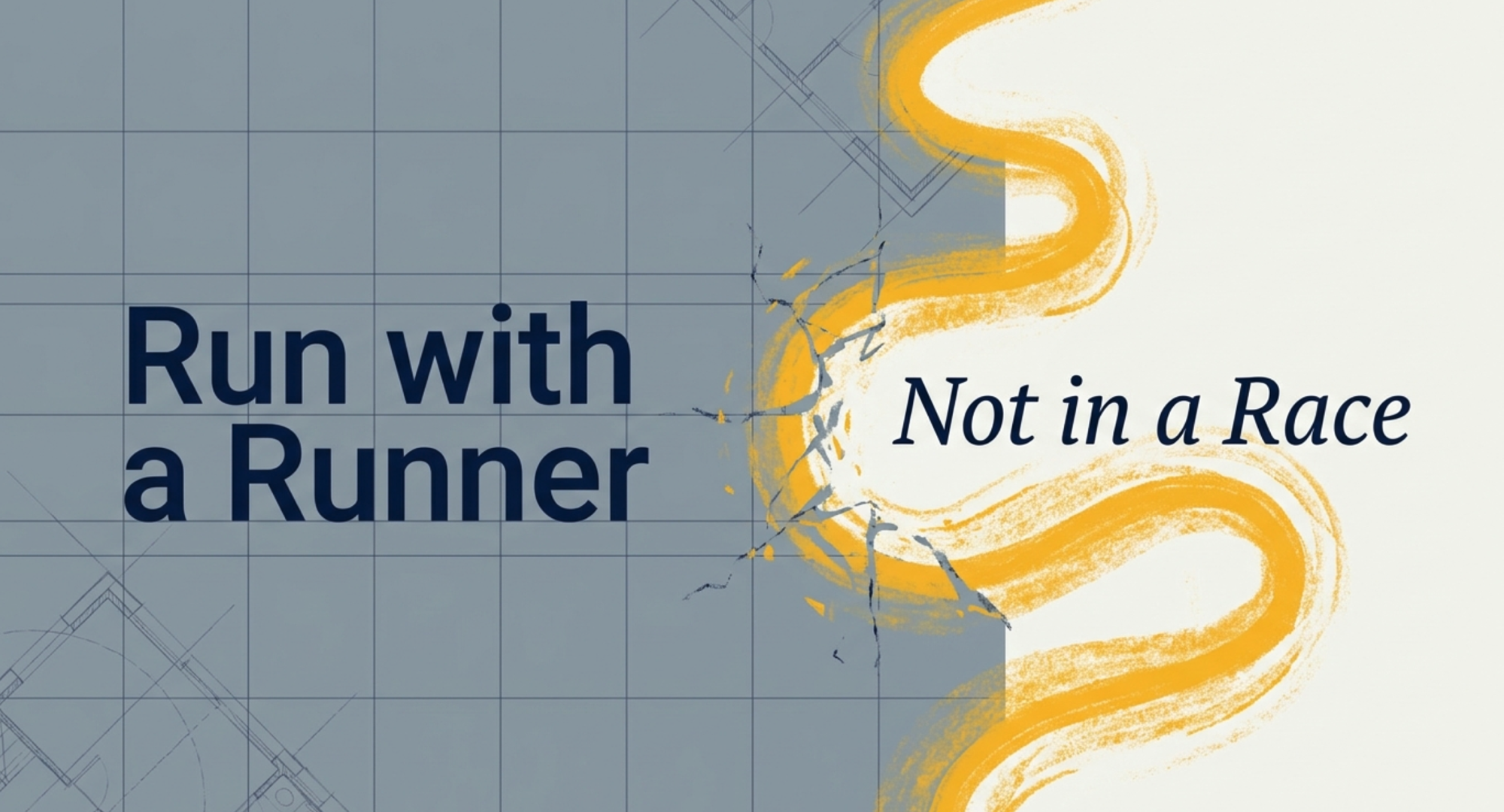 Run with a Runner  Not in a Race